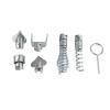 7-Piece Manganese Steel Drain Cleaner Combination Cutter Head Set with Removal Key view 4