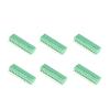 12-Position 2.54 mm Pitch Green PCB Universal Screw Terminal Block Connector, Easy to Solder, Stable and Reliable Low-Frequency Wiring, 10-Pack view 3