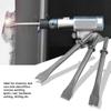 Pneumatic Chisel Bits with .401 Shank, 3-Piece Air Hammer Chisel Set, Round Shank, 18 x 5 x 2 mm view 2