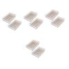Lurrose 8-Piece Cash Drawer Tray, Transparent Currency Organizer with Compartments view 1