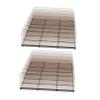 Lurrose 8-Piece Cash Drawer Tray, Transparent Currency Organizer with Compartments view 2