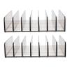 Lurrose 8-Piece Cash Drawer Tray, Transparent Currency Organizer with Compartments view 3