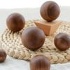 Round Wooden Cabinet Knobs, 5-Pack view 3