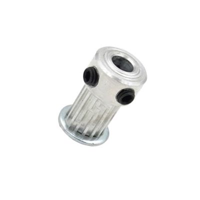 Inch Trapezoidal 15-Tooth MXL Timing Pulley, 3.175/4/5/6 mm Bore, 6/10 mm Width