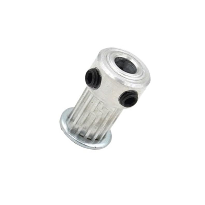 Inch Trapezoidal 15-Tooth MXL Timing Pulley, 3.175/4/5/6 mm Bore, 6/10 mm Width