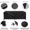 Waterproof Garden Furniture Cover 265 x 225 x 85 cm, 420D Oxford Fabric, Black view 2