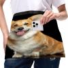 VAPOKF 3-Pack Waist Aprons, Short Server Aprons with 3 Pockets, Welsh Corgi Dog, 23.6 x 12 in/60 x 30.5 cm view 4