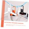Hohopeti Folding Clothes Hangers, 3-Pack view 3
