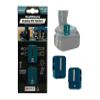 StealthMounts Magnetic Bit Holder, Compatible with Makita, Blue, 2-Pack, Made in the UK view 1