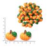WSDMAVIS Mini Resin Pumpkins for Crafts, Flat Back, 50 Pieces view 3