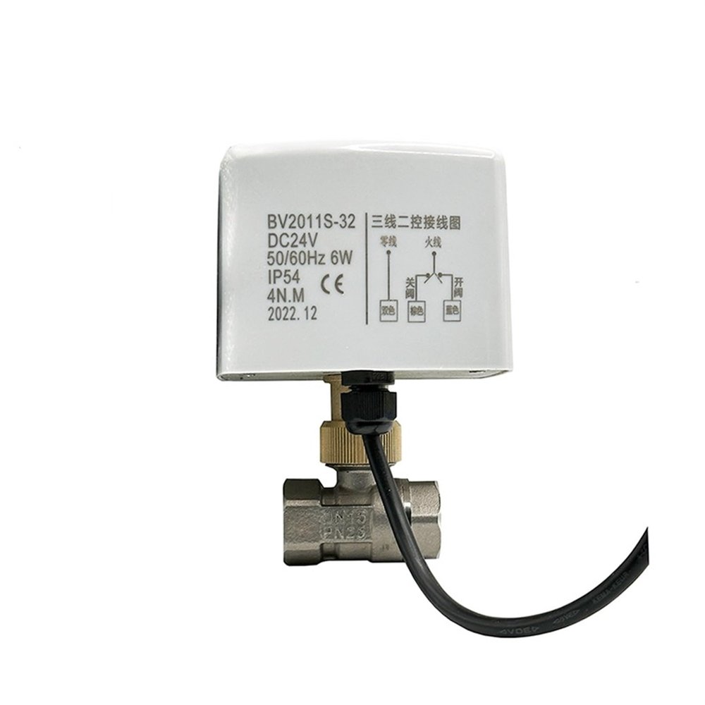 XEOWHUPG 1/2" 3/4" 1" Electric Stainless Steel Ball Valve, Three-Wire, Single-Control, Motorized, AC220V (45293, 12VDC-CR02)