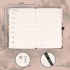 NOTIQUE 2025 Planner, Approx. A5, Hardcover Weekly Planner with Elastic Closure (Japan 2025) view 3