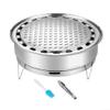 ZYWUOY Folding Charcoal Grill, Portable Stainless Steel, Insulated Design view 1