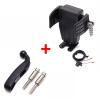 TXCJNIU Wireless Fast-Charging Motorcycle GPS/Phone Holder for Harley-Davidson Electra Glide Ultra Limited FLHTK 2010-2016 view 2