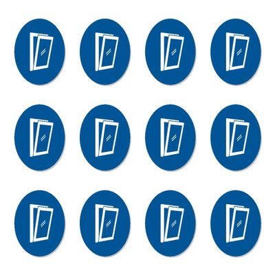 Tilt Windows/Leave Them Tilted - Mandatory Sign - Based on DIN EN ISO 7010 / ASR A1.3