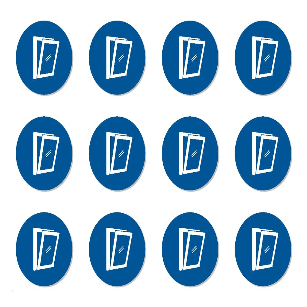 Tilt Windows/Leave Them Tilted - Mandatory Sign - Based on DIN EN ISO 7010 / ASR A1.3