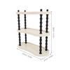 Hohopeti Countertop Organizer Storage Rack for Cups, Spices and Cosmetics view 2