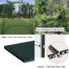 Hoiweqr Metal Garden Arch, Rose Trellis, Weather-Resistant Plant Support, Black, 1.2 x 2.2 x 0.4 m view 4