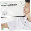 WOONEKY 24-Piece Steel Hanging Targets for Archery, Silver Manganese Steel Training Plates view 3