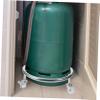 Mobestech Stainless Steel Propane Tank Holder with Wheels and Brake view 4