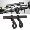 20 cm Bicycle Handlebar Extension, Multifunctional Aluminum Alloy Mount, Stopwatch and Headlight Holder, Black view 3