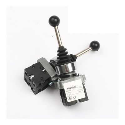 Electronic Switch, 4NO 4-Position Cross Rocker, XD2-PA14/XD2-PA24; 2NO 2-Position Joystick, XD2-PA12/XD2-PA22; Latching Rotary Reset