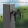 Freestanding Stainless Steel Garden Water Post with Hose Holder, Frost-Proof Faucet, 60 cm/23.6 in view 4