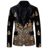 SRZYMJ Men's Hoodless Jacket, Black Denim Jacket with Fur, Winter Softshell Jacket, Oversized Hoodie, XL view 1