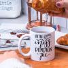 Little Miss Pumpkin Pie Coffee Mug, 325 ml, Ceramic, White view 2