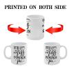 Little Miss Pumpkin Pie Coffee Mug, 325 ml, Ceramic, White view 4