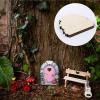 Wooden Fairy Door Garden Miniature view 4