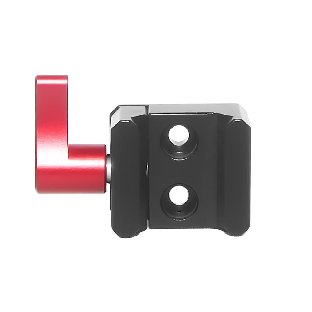 CS PRIORITY NATO Rail Clamp with Quick Release, Aluminum Alloy, 6.35 mm Mounting Holes