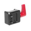 CS PRIORITY NATO Rail Clamp with Quick Release, Aluminum Alloy, 6.35 mm Mounting Holes view 4