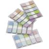 Tabs Flags in Various Colors, 1.2 x 4.4 cm Adhesive Tabs, Easy to Send, 4 Portable Dispensers, 400 Sheets Total view 1