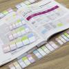 Tabs Flags in Various Colors, 1.2 x 4.4 cm Adhesive Tabs, Easy to Send, 4 Portable Dispensers, 400 Sheets Total view 4