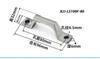 Thick Solid 304 Stainless Steel Heavy-Duty Pull Handle with Heavy-Duty Arch Knobs, 1-Piece (XJJ-LS100F-80) view 2