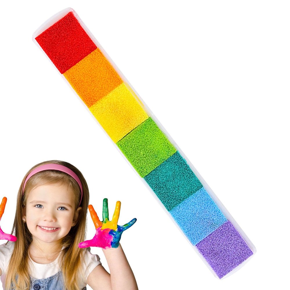 Rainbow Color Craft Ink Pad Set