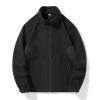 RUMAOZIA Men's Fleece Jacket with Hood and Zipper view 3