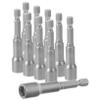 KONTONTY 8 mm Socket Wrench Bit, Drill Adapter and Nut Driver for Impact Drivers view 1