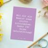 Mr. & Mrs. Panda Postcard “Best Mentor” – Thank-You Gift view 2