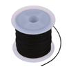 Cetfuro R Black Waxed Cotton Cord, 1 Roll view 1