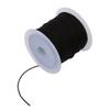 Cetfuro R Black Waxed Cotton Cord, 1 Roll view 3