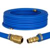 Lumonic 25 m Compressed-Air Hose with Quick Couplings, 13 mm, Fabric-Reinforced PVC view 1