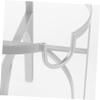 UTHCLO Beverage Dispenser Stand for 5 L Glass Container, Metal, Silver, Portable view 4