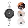 Simple Pulley with Hook, Iron and Plastic view 3