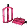 HESHUYAN Pink Aluminum Alloy Flat Bike Pedals view 1