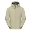 SRZYMJ Men's Hooded Windbreaker Jacket, Blue/Khaki, 3XL view 1