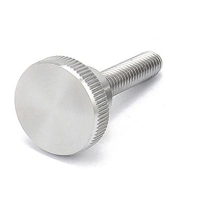 10-Piece M2–M10 304 Stainless Steel Knurled-Head Thumb Screw Bolts