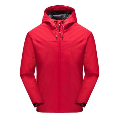 SRZYMJ Men's Lightweight Hooded Windbreaker Jacket