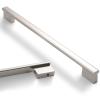 Amasideca Cabinet Handles, Brushed Satin Nickel, 254 mm Hole Centers, 6-Pack view 1